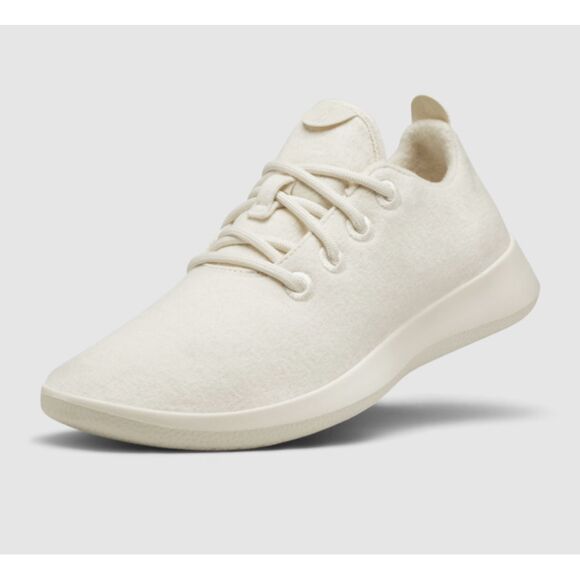 allbirds Shoes - Allbirds Women's Size 8 Natural White Women's Wool Runners Shoes Lace Up EUC